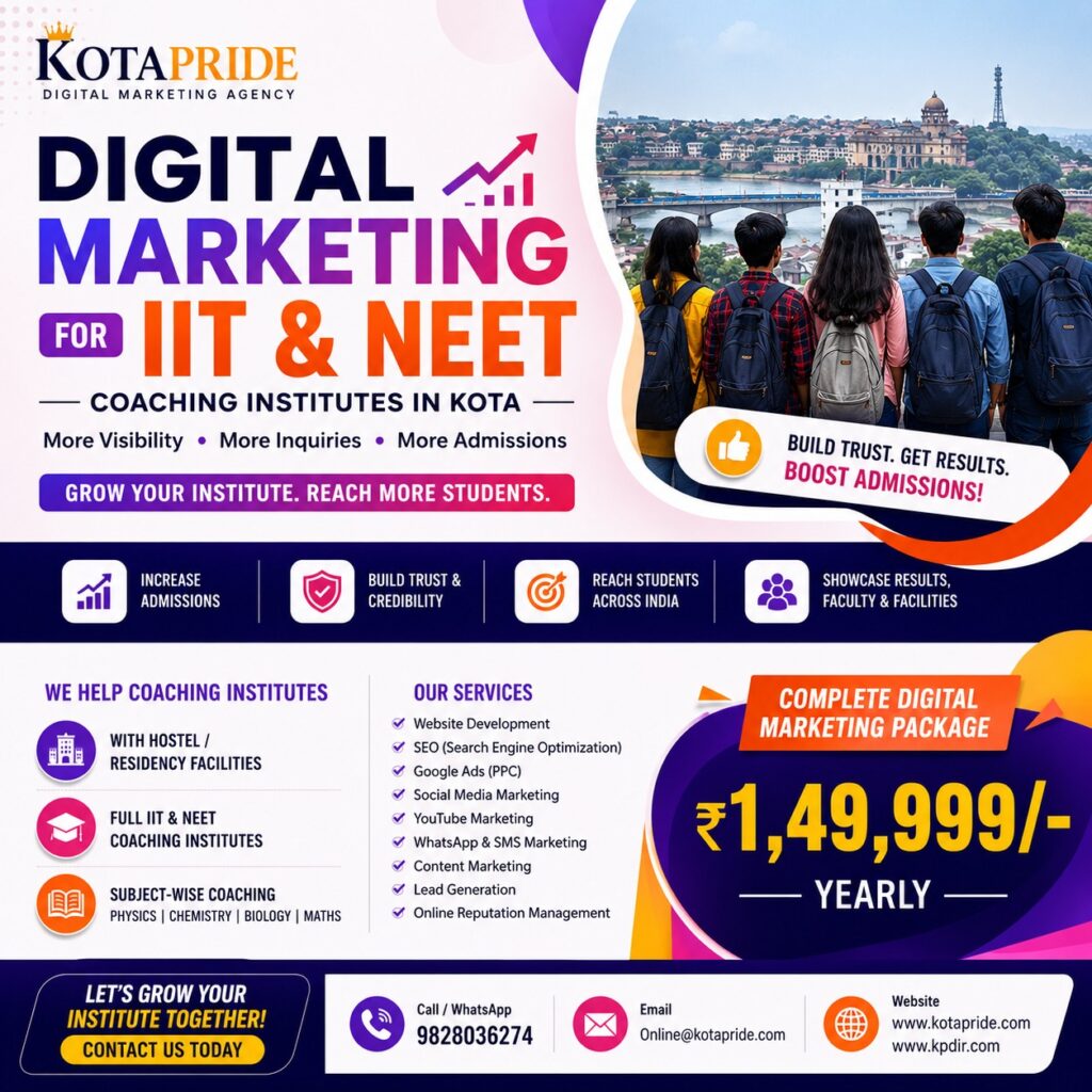 Digital Marketing for IIT and NEEt
