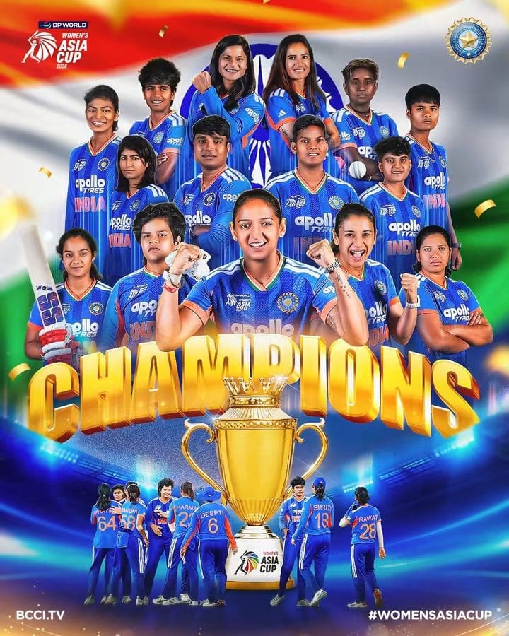 8th Womesn Asia Cup Title