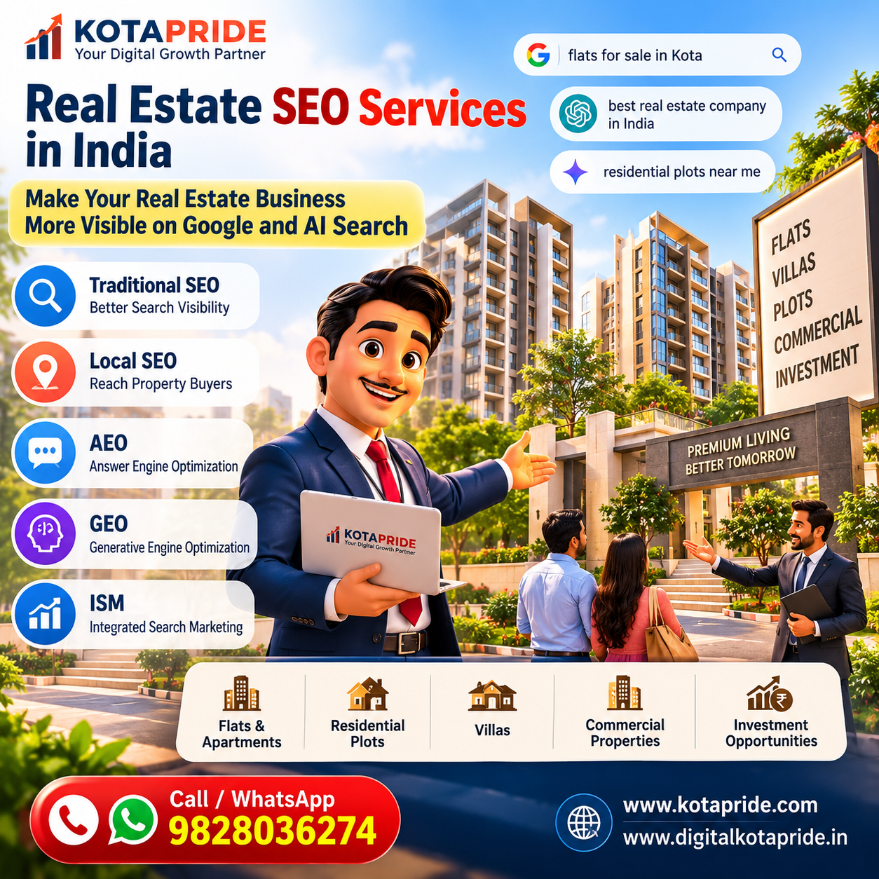 Real Estate SEO Company in India